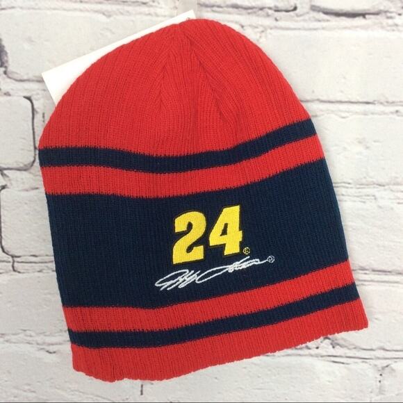 Winners Circle Nascar Jeff Gordon Toboggan Racing Beanie Winter Casual - Picture 1 of 7